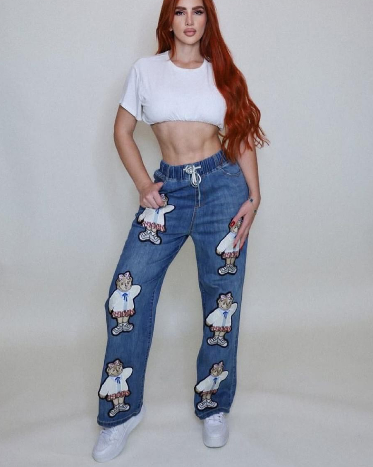 Jeans Teddy Bear